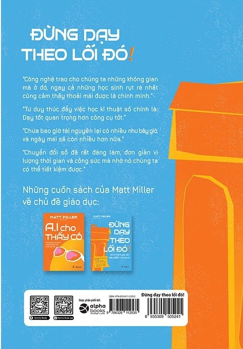 ĐỪNG DẠY THEO LỐI ĐÓ - Để trở thành Giáo viên 